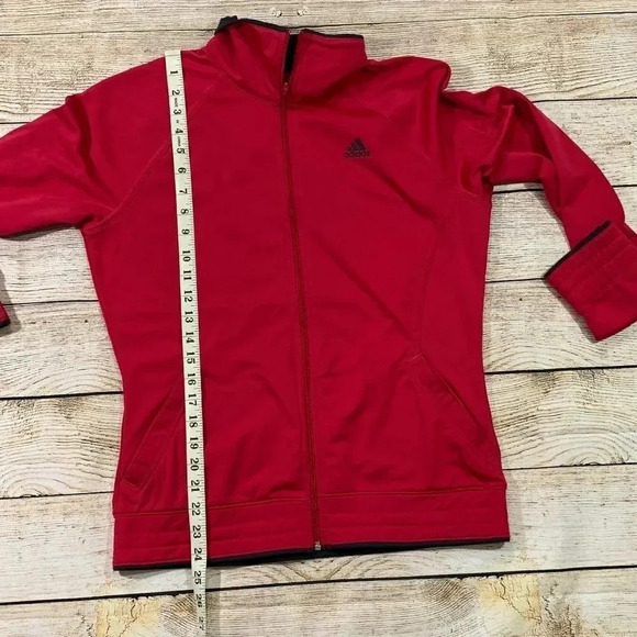 Adidas track sweater Hot Pink Size Medium - Picture 8 of 8